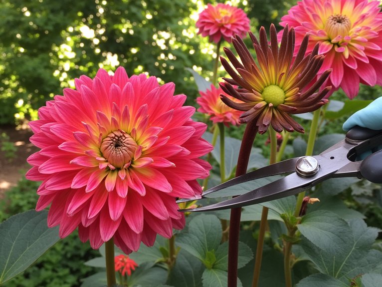 maximize blooming through deadheading