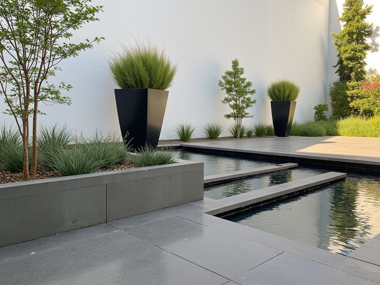 minimalist modern garden design