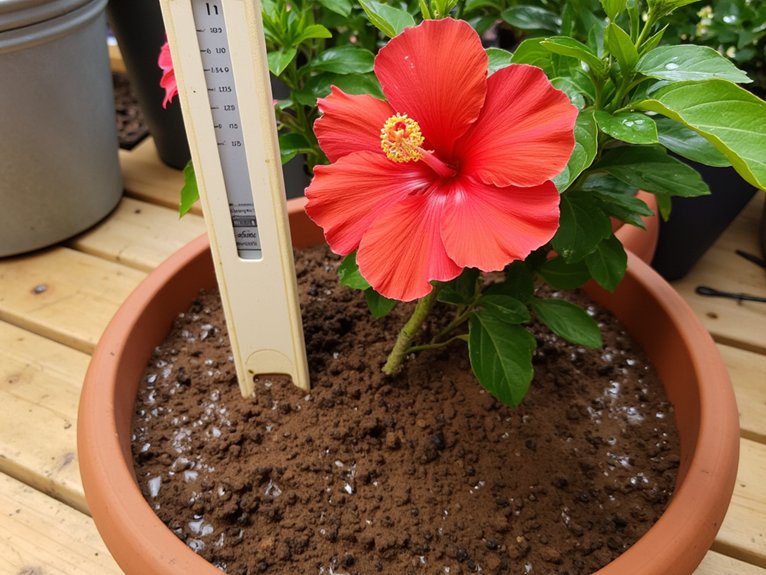 moist soil proper drainage