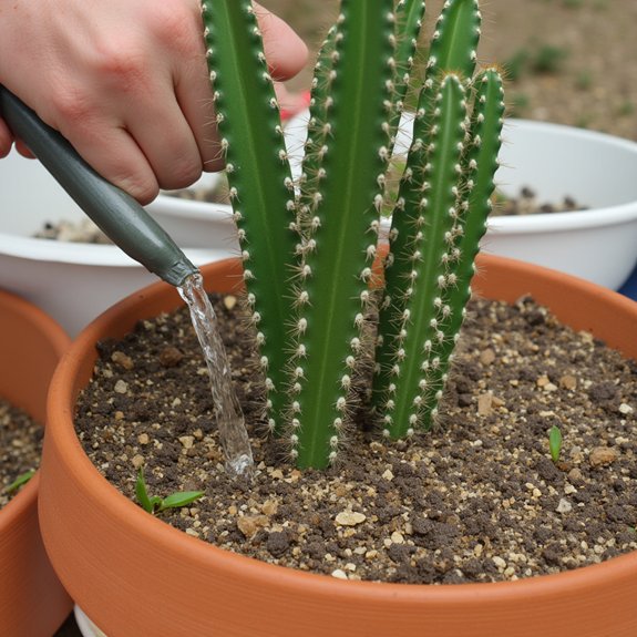 moisture management for cacti
