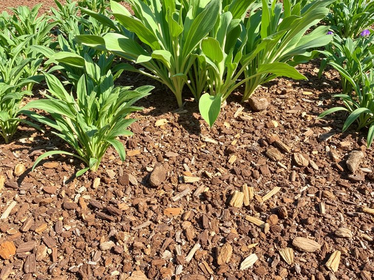 mulch improves garden health