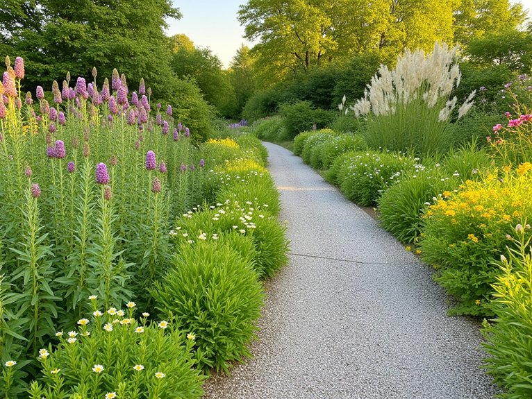 natural relaxed diverse gardens