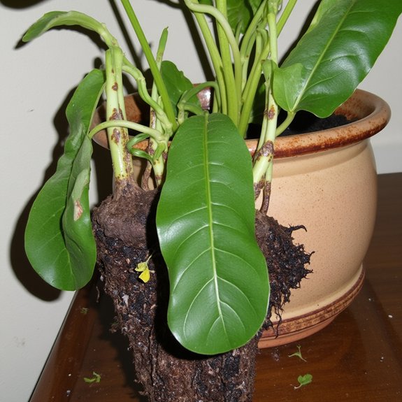 overwatering leads to rot