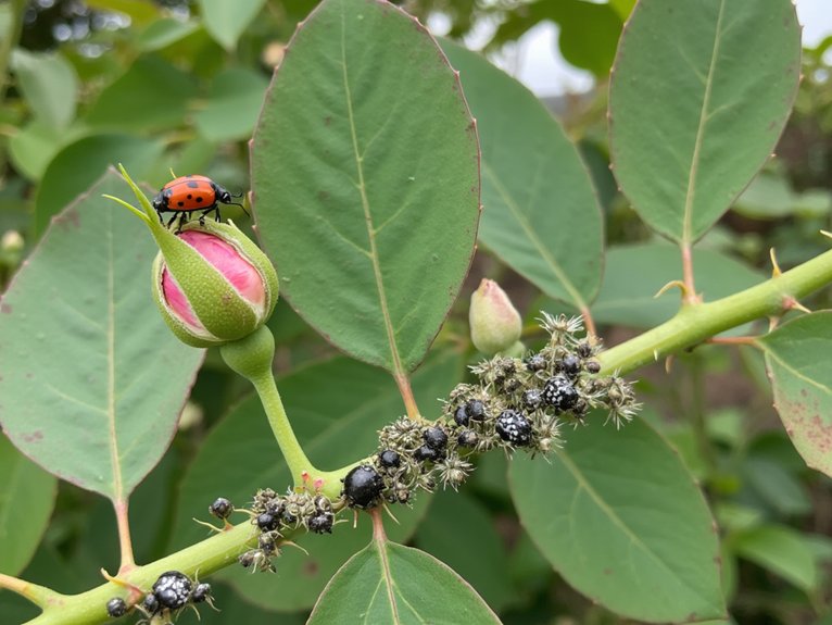 pest detection in roses