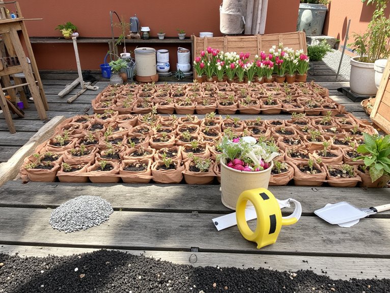 plan plant protect bloom