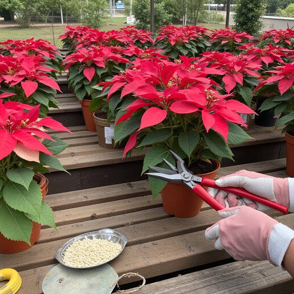poinsettia seasonal care tips