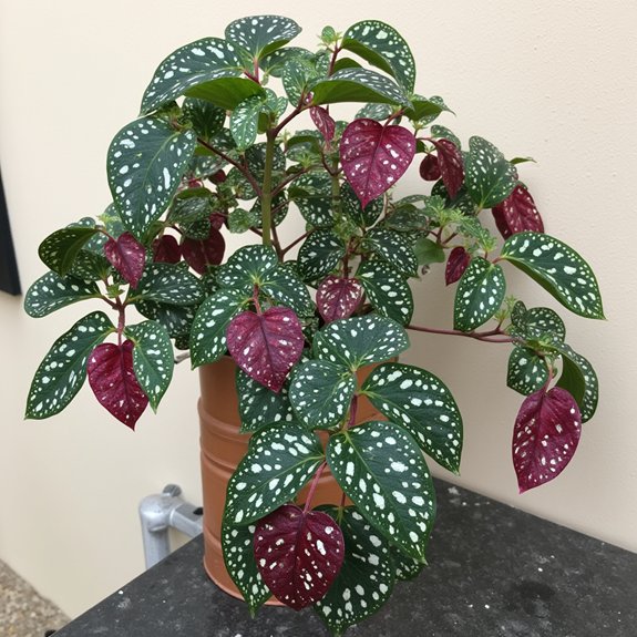 polka dot begonia origins