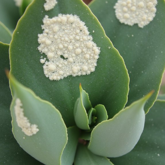 powdery mildew affects succulents