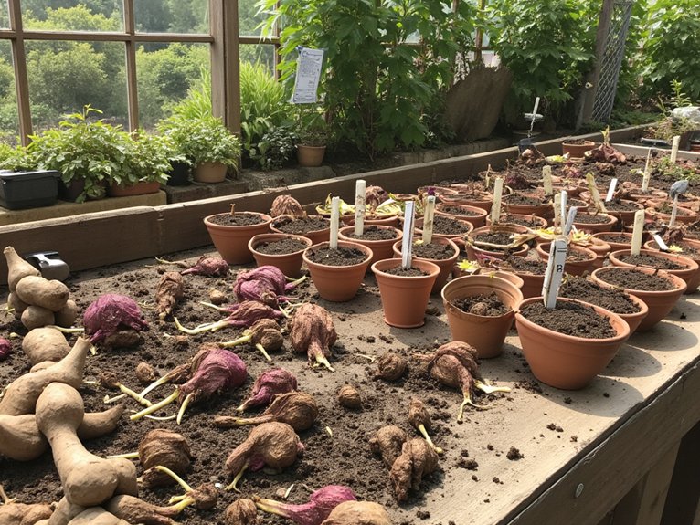 prepare dahlias for spring