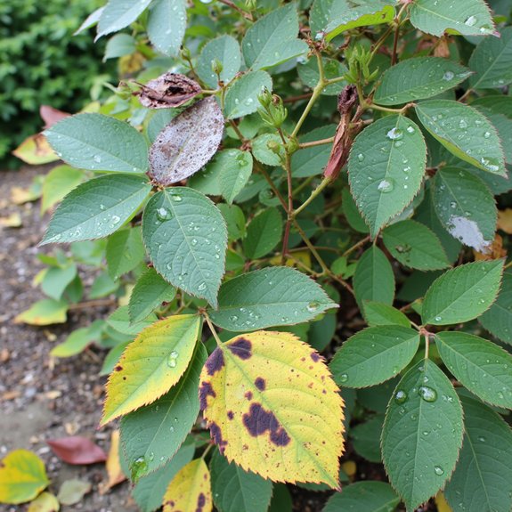 preventing black spot disease