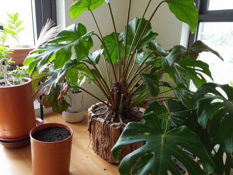 repot your monstera successfully