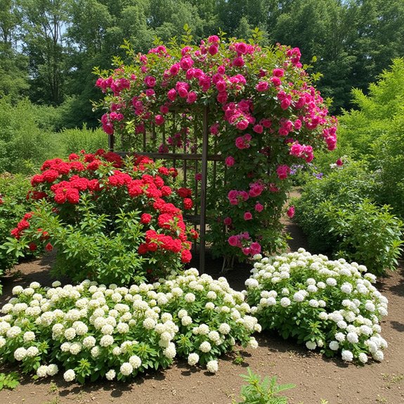selecting ideal rose varieties