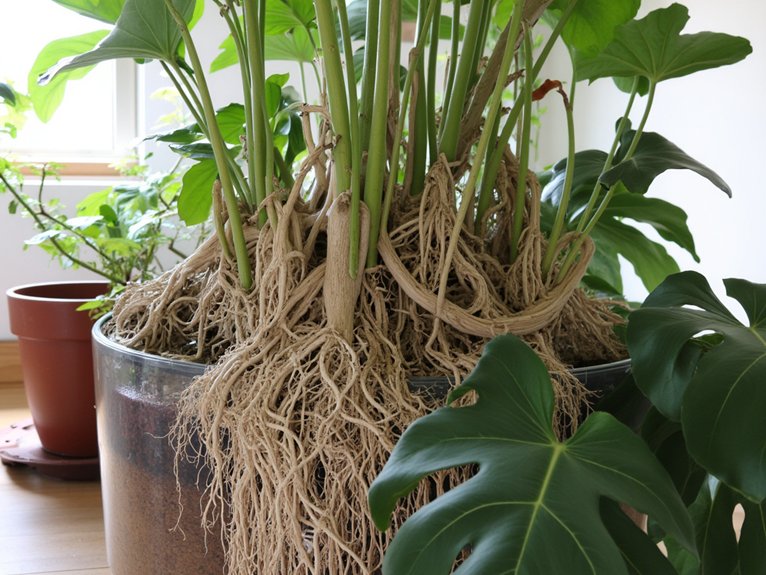 signs for monstera repotting