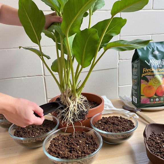 soil selection and repotting
