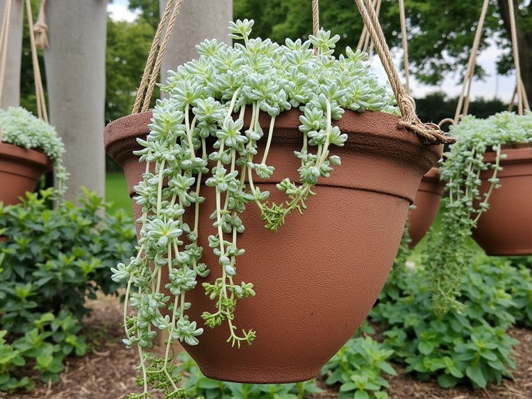 trailing succulents for hanging