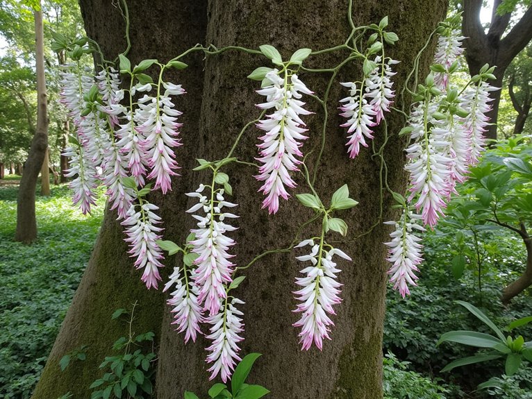 tropical growth and fragrance