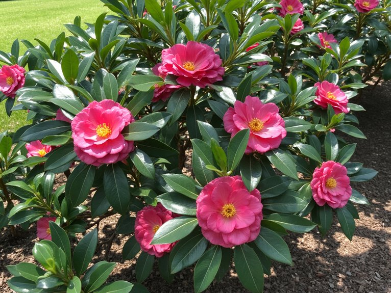 vibrant shade loving camellias gardening
