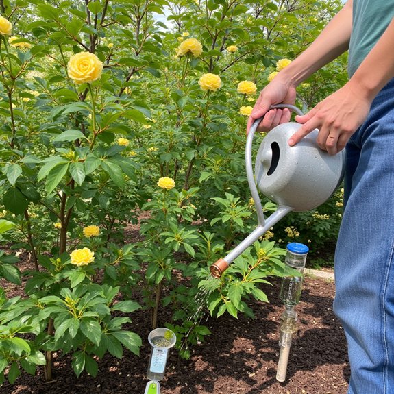 watering and fertilization schedule