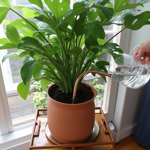 watering frequency and technique